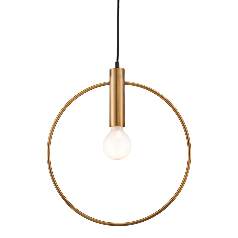  Zuo Irenza 56116 Ceiling Lamp - Brass IMAGE 3