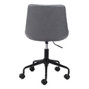  Zuo Byron 101781 Office Chair - Grey IMAGE 4