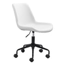  Zuo Byron 101782 Office Chair - White IMAGE 1