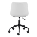  Zuo Byron 101782 Office Chair - White IMAGE 4