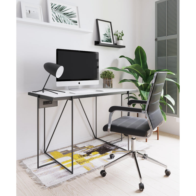  Zuo Liderato 101823 Office Chair - Black IMAGE 10