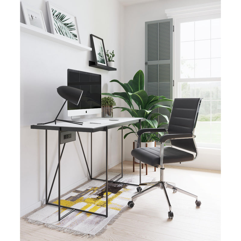  Zuo Liderato 101823 Office Chair - Black IMAGE 9