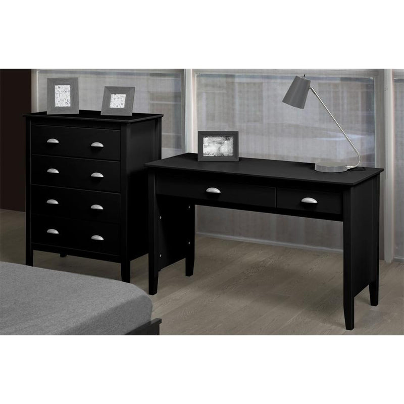 Titus Furniture T-985 Desk - Black IMAGE 2