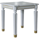 Acme Furniture House Marchese 88867 End Table - Pearl Grey IMAGE 1