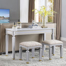 Acme Furniture House Marchese 88868 Sofa Table - Pearl Grey IMAGE 4