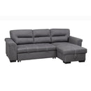 Titus Furniture T1217 Pull‐Out Sofa Sectional IMAGE 1