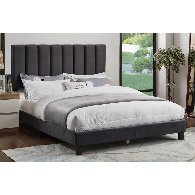 Titus Furniture T-2118 Full Upholstered Panel Bed T-2118C-D IMAGE 1