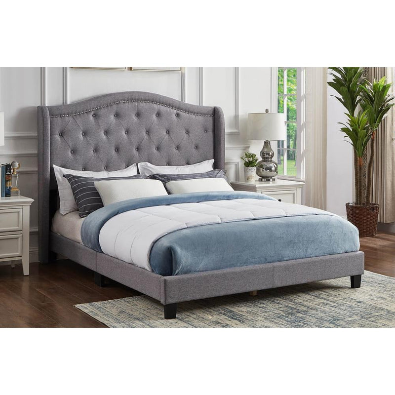 Titus Furniture T-2173 Queen Upholstered Panel Bed T-2173G-Q IMAGE 1