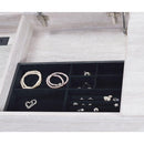 Acme Furniture Saffron 90315 Vanity Desk - Natural & Chrome IMAGE 3