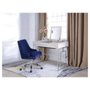 Acme Furniture Saffron 90315 Vanity Desk - Natural & Chrome IMAGE 5