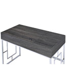 Acme Furniture Saffron 90317 Vanity Desk - Black Oak & Chrome IMAGE 2