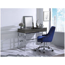 Acme Furniture Saffron 90317 Vanity Desk - Black Oak & Chrome IMAGE 5