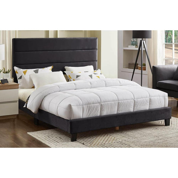 Titus Furniture King Upholstered Platform Bed T-2119C-K IMAGE 1