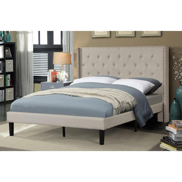 Titus Furniture T-2352 Queen Upholstered Platform Bed T-2352B-Q IMAGE 1