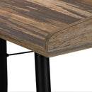 Monarch I 7538 Computer Desk - Brown/Black IMAGE 6