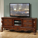 Acme Furniture Dresden 91338 TV Stand - Cherry Oak IMAGE 1