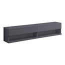 Acme Furniture Ximena 91347 TV Stand - Gunmetal IMAGE 1
