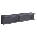 Acme Furniture Ximena 91347 TV Stand - Gunmetal IMAGE 3