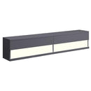 Acme Furniture Ximena 91347 TV Stand - Gunmetal IMAGE 4
