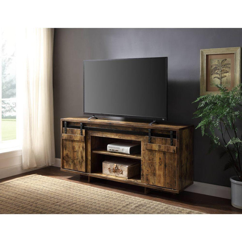 Acme Furniture Bellarosa TV Stand with Cable Management 91610 IMAGE 4