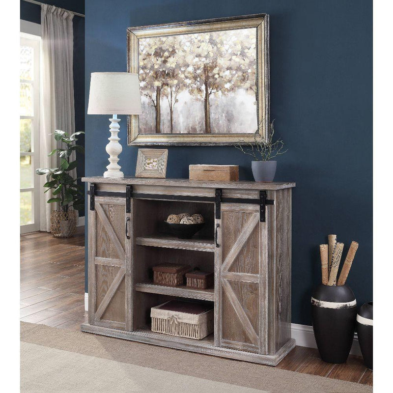 Acme Furniture Orabella TV Stand with Cable Management 91614 IMAGE 5