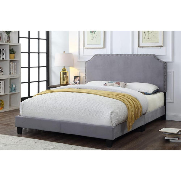 Titus Furniture T2116 Twin Upholstered Platform Bed T2116G-S IMAGE 1