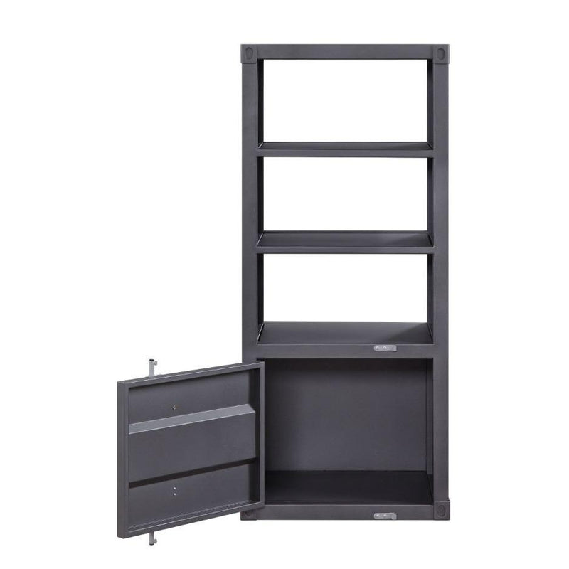 Acme Furniture Cargo 91886 Left Side Pier - Gunmetal IMAGE 3