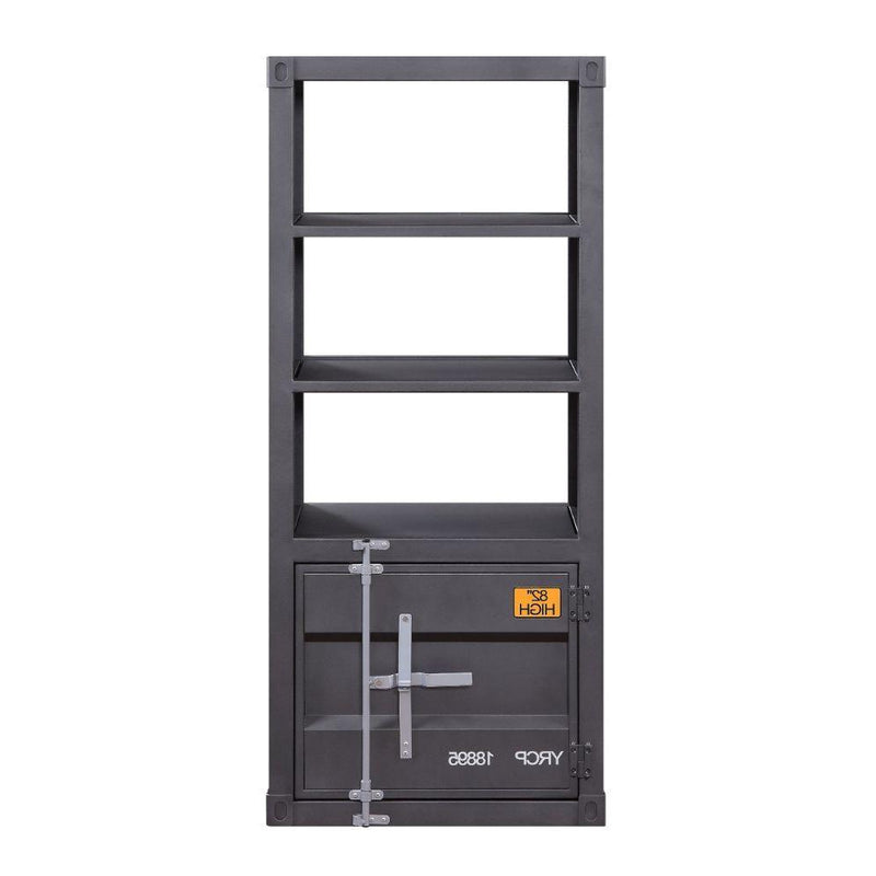 Acme Furniture Cargo 91887 Right Side Pier - Gunmetal IMAGE 1