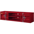 Acme Furniture Cargo 91895 TV Stand - Red IMAGE 2