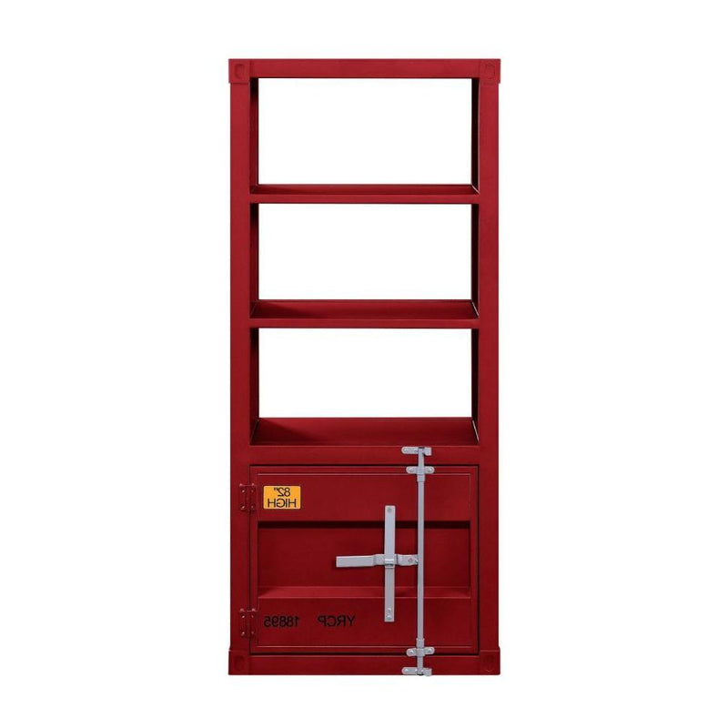 Acme Furniture Cargo 91897 Left Side Pier - Red IMAGE 2