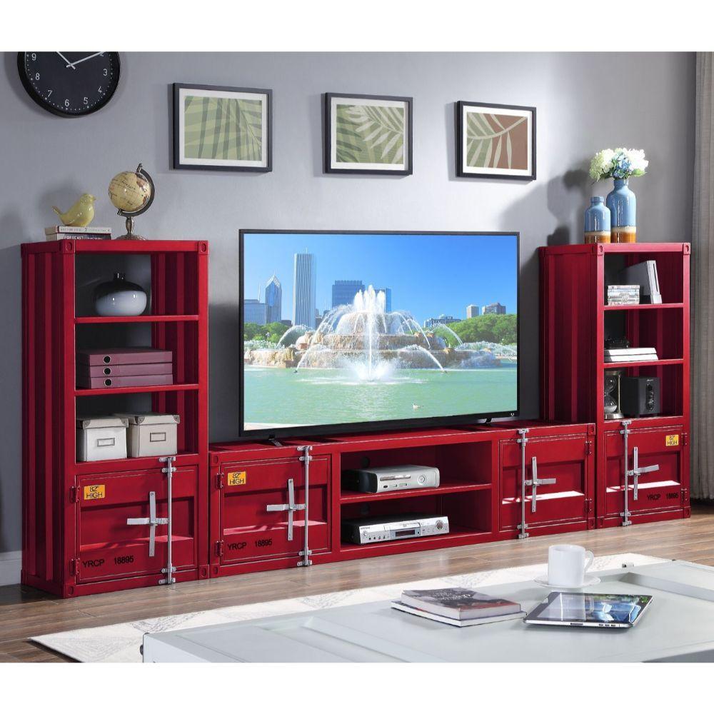 Acme Furniture Cargo 91897 Left Side Pier - Red