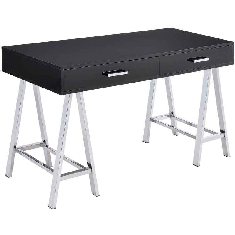 Acme Furniture Coleen 92227 Writing Desk - Black IMAGE 2