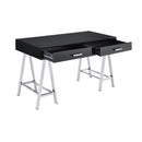 Acme Furniture Coleen 92227 Writing Desk - Black IMAGE 3