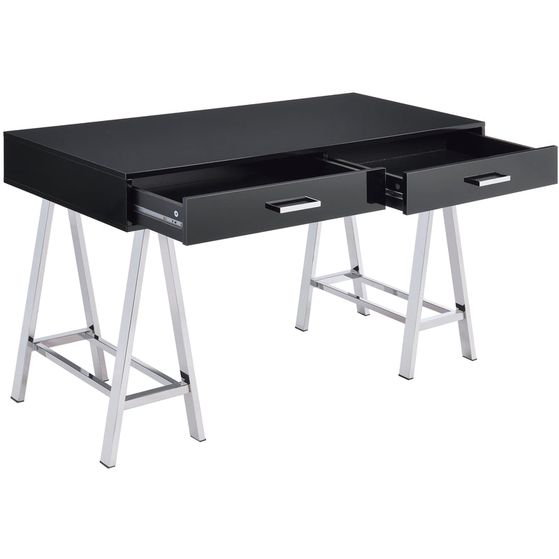 Acme Furniture Coleen 92227 Writing Desk - Black IMAGE 3