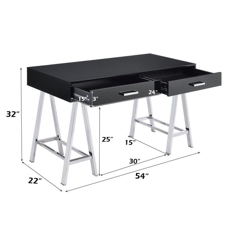 Acme Furniture Coleen 92227 Writing Desk IMAGE 6