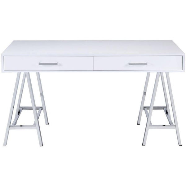 Acme Furniture Coleen 92229 Writing Desk - White IMAGE 1