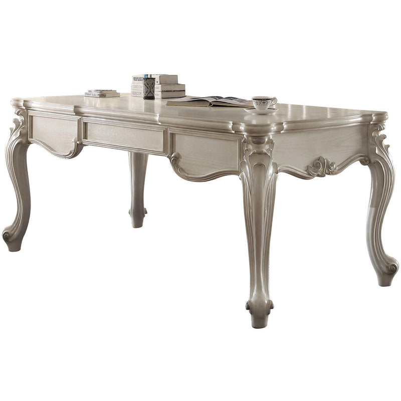 Acme Furniture Versailles 92275 Executive Desk - Bone White IMAGE 1