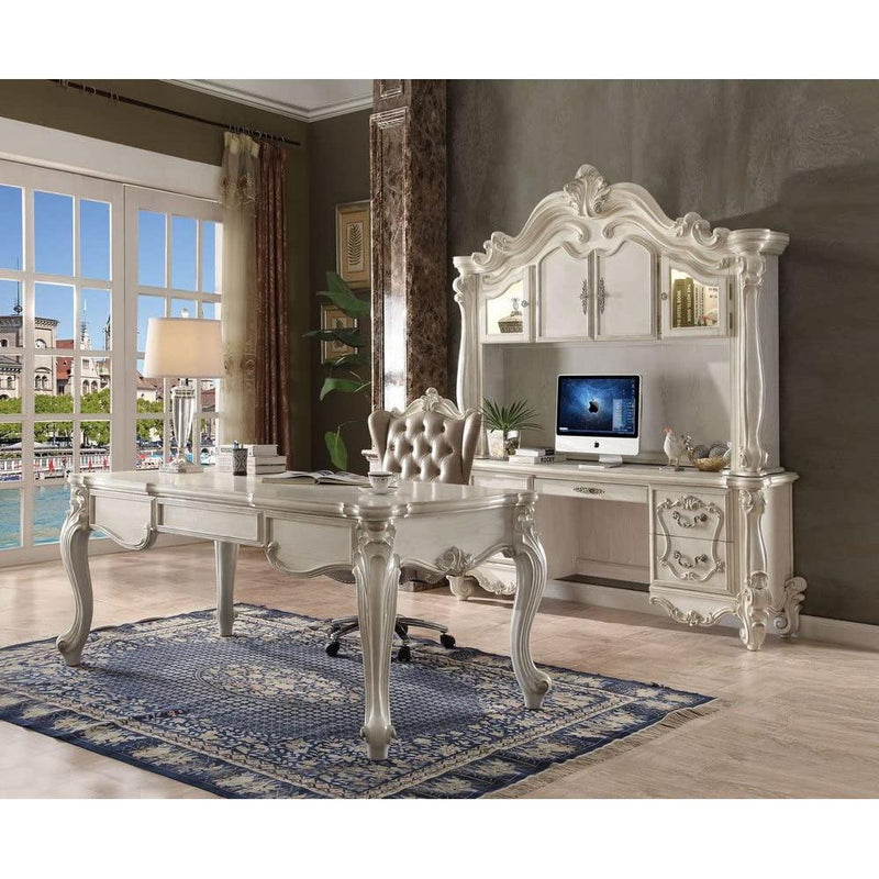 Acme Furniture Versailles 92275 Executive Desk - Bone White IMAGE 4