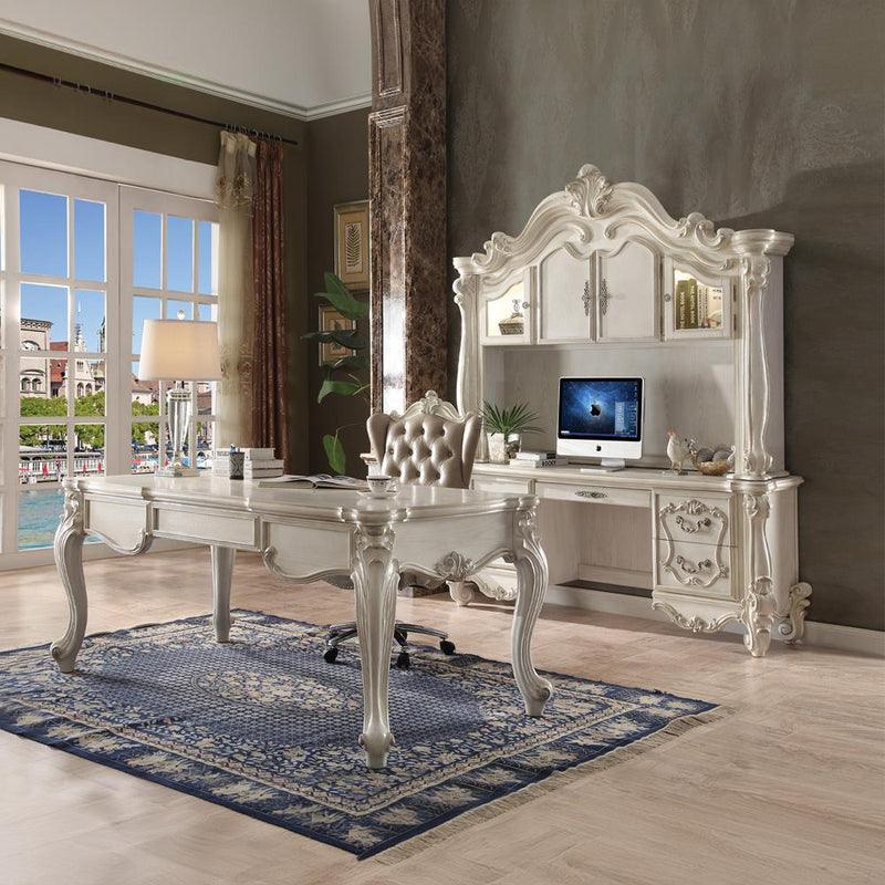 Acme Furniture Versailles 92278 Executive Computer Desk with Hutch IMAGE 3