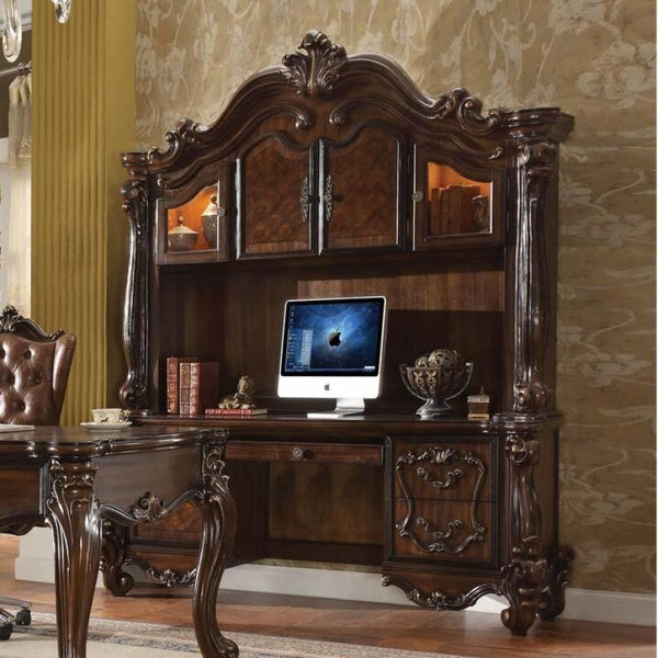 Acme Furniture Versailles 92284 Desk - Cherry Oak IMAGE 1