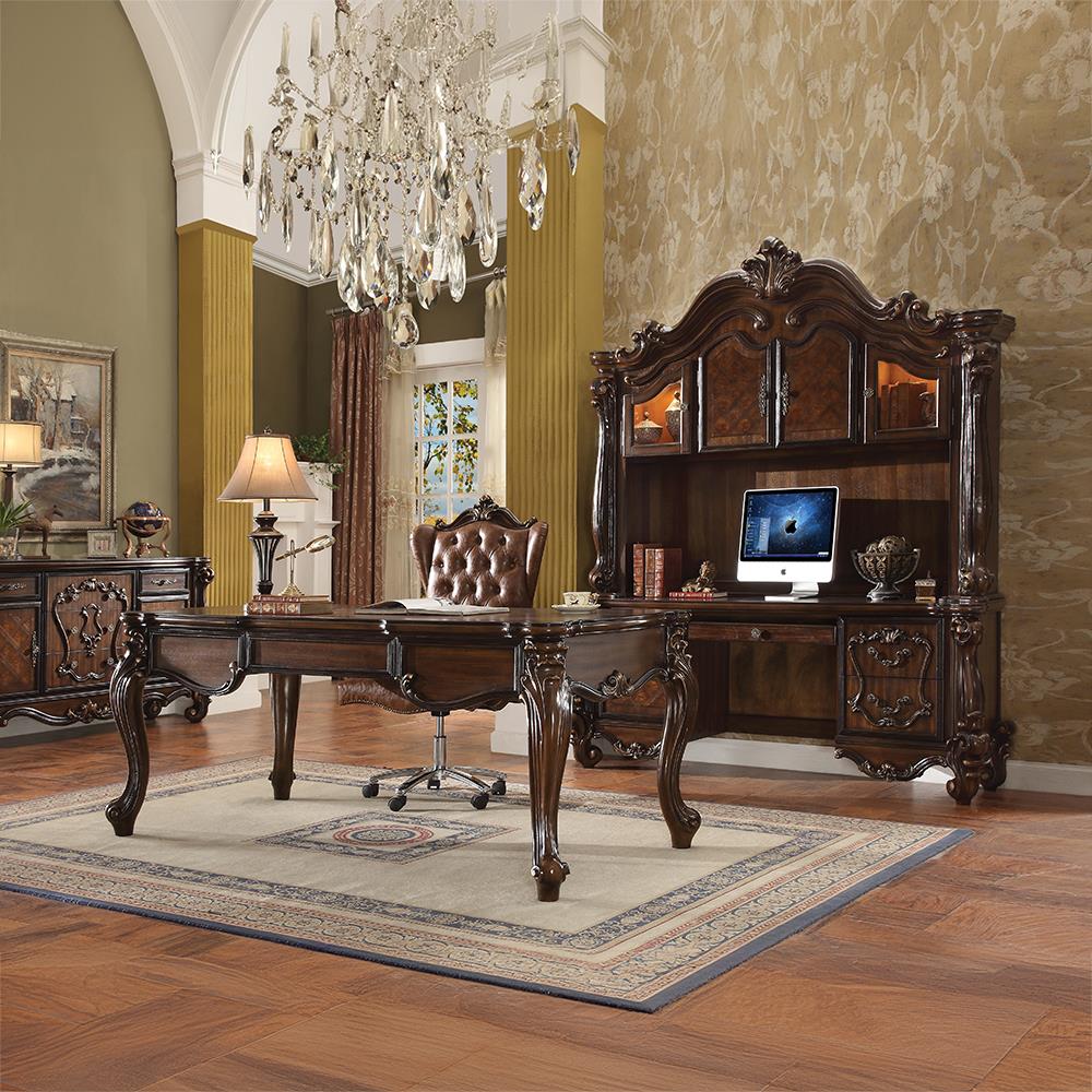 Acme Furniture Versailles 92284 Executive Computer Desk with Hutch