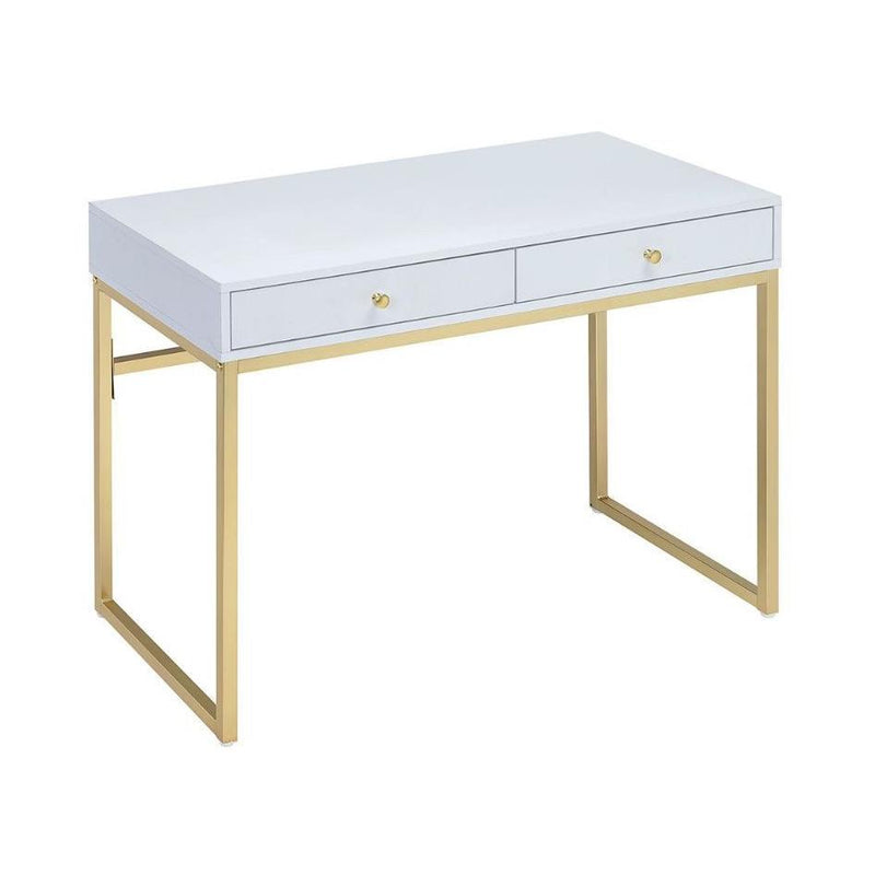 Acme Furniture Coleen 92312 Desk - White IMAGE 1