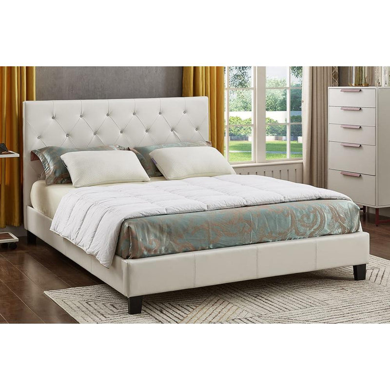 Titus Furniture T2366 Twin Upholstered Platform Bed T2366W-S IMAGE 1