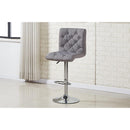 Titus Furniture T3280G Adjustable Stool (Grey Linen) (2/box) IMAGE 1