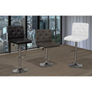 Titus Furniture T3280W Adjustable Stool (White PU) (2/box) IMAGE 2