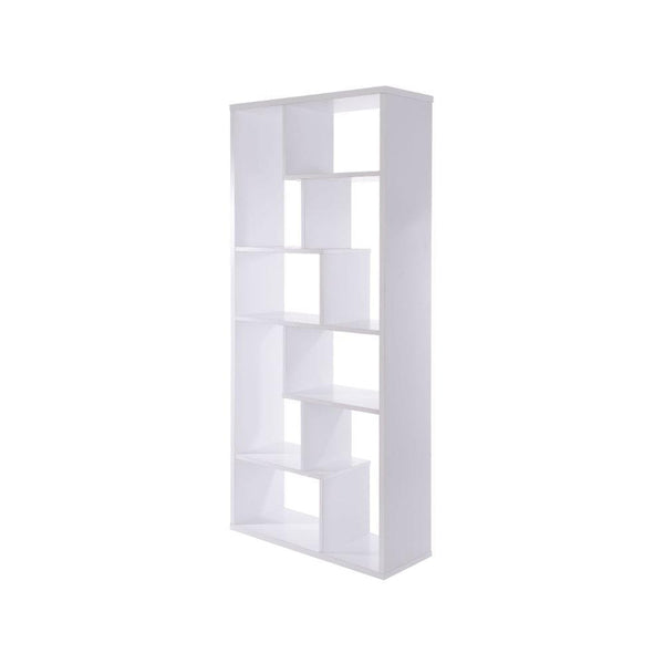 Acme Furniture Mileta II 92356 Bookshelf - White IMAGE 1