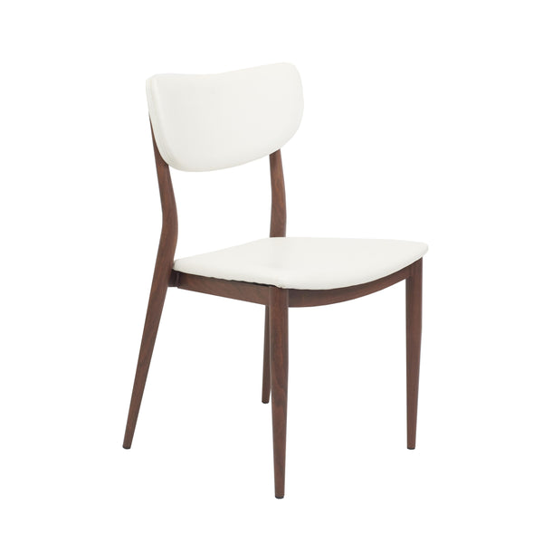 Furnishings' Mate Maverick Dining Chair DC Y10-WH-BW IMAGE 1