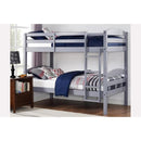 Titus Furniture T2508G 39"/39" Bunk Bed (Grey) IMAGE 1