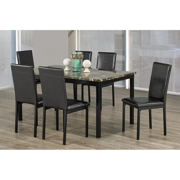 Titus Furniture 7 pc Dinette T3201-SET IMAGE 1