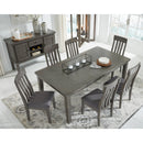 Signature Design by Ashley Hallanden D589-35 Rectangular Dining Room Butterfly Extension Table IMAGE 7